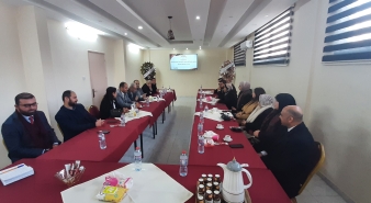 نقابة المحامين الشرعيين تستقبل وفداً من المركز الفلسطيني لحقوق الانسان.