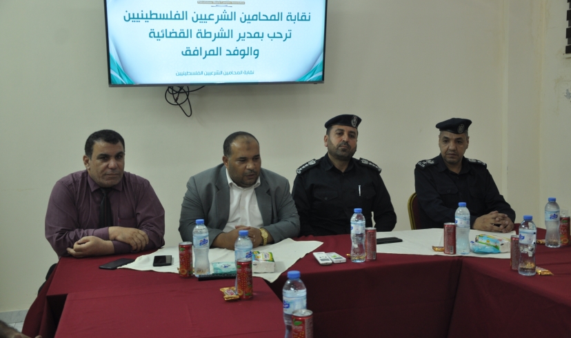 مجلس النقابة يبحث التعاون مع قيادة الشرطة القضائية