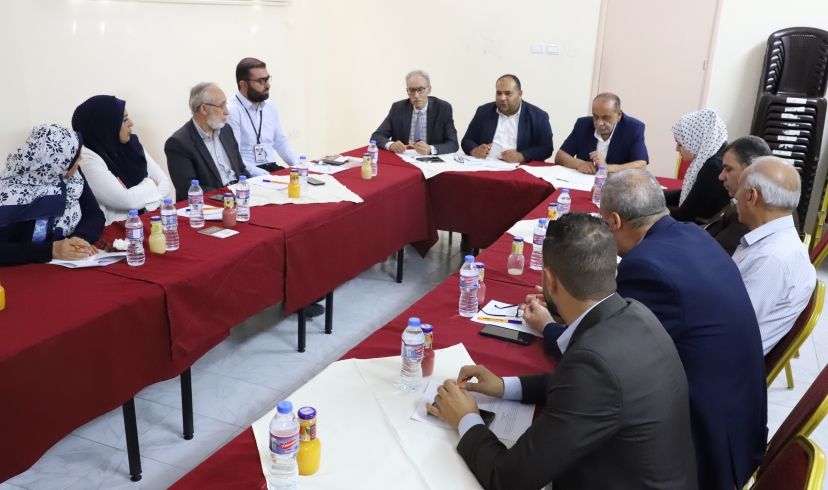 مجلس الحكماء بنقابة المحامين الشرعيين الفلسطينيين يعقد اجتماعه الأول.
